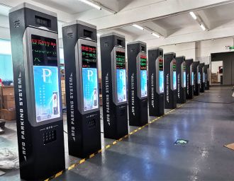 車(chē)牌識別系統調試車(chē)間