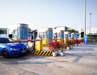 廣州白云國際機場(chǎng)P5停車(chē)場(chǎng)車(chē)牌識別系統