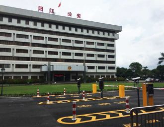 陽(yáng)江市公安局停車(chē)場(chǎng)車(chē)牌自動(dòng)識別系統
